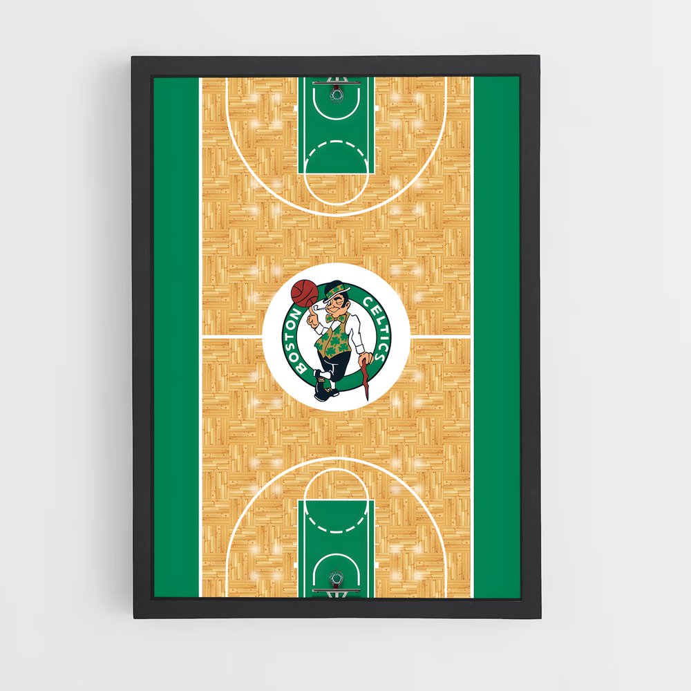 Poster The Celtics Arena – affiche Basketball (vue 2)